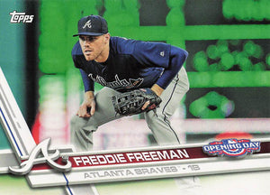 2017 Topps Opening Day Freddie Freeman #26