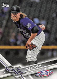 2017 Topps Opening Day Jon Gray #28