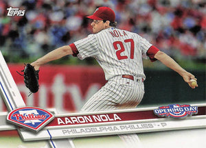 2017 Topps Opening Day Aaron Nola #32