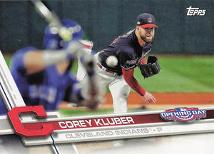 2017 Topps Opening Day Corey Kluber #63