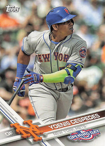2017 Topps Opening Day Yoenis Cespedes #72
