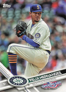 2017 Topps Opening Day Felix Hernandez #76