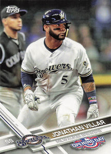 2017 Topps Opening Day Jonathan Villar #100