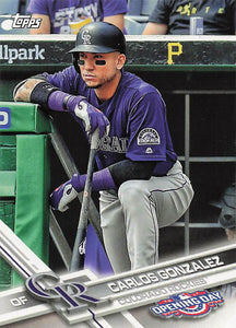 2017 Topps Opening Day Carlos Gonzalez #115
