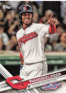 2017 Topps Opening Day Francisco Lindor #122
