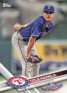 2017 Topps Opening Day Cole Hamels #124