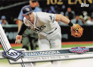 2017 Topps Opening Day Evan Longoria #141