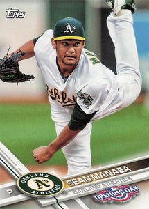 2017 Topps Opening Day Sean Manaea #154