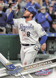 2017 Topps Opening Day Mike Moustakas #163