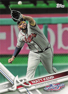 2017 Topps Opening Day Matt Kemp #198