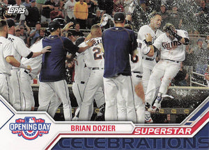 2017 Topps Opening Day Superstar Celebrations Brian Dozier #SC-1