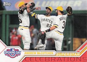 2017 Topps Opening Day Superstar Celebrations Andrew McCutchen #SC-9