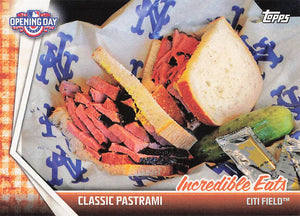 2017 Topps Opening Day Incredible Eats Classic Pastrami #IE-7