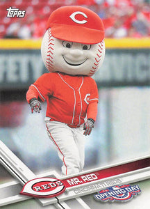 2017 Topps Opening Day Mascots Mr. Red #M-4