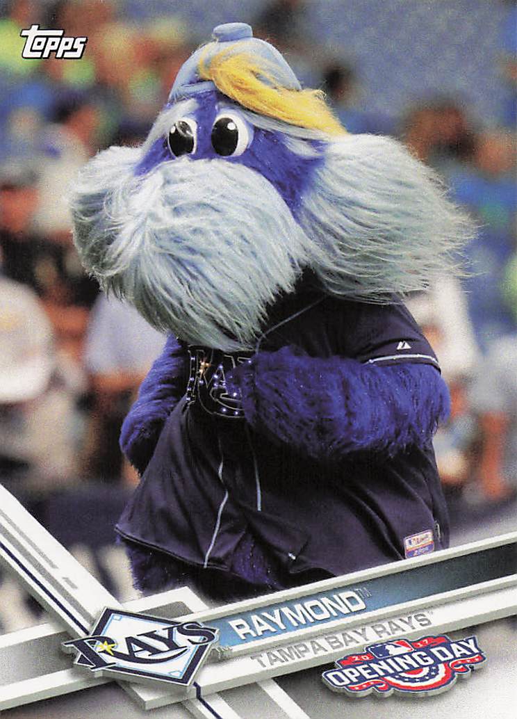 2017 Topps Opening Day Mascots Raymond #M-18