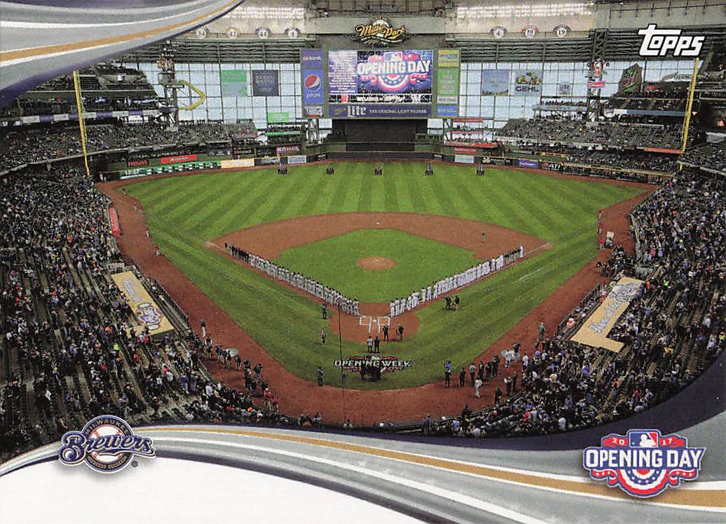 2017 Topps Opening Day Milwaukee #ODB-4
