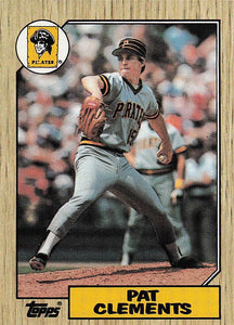 1987 Topps Baseball Pat Clemens #16