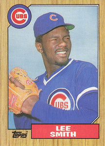 1987 Topps Baseball Lee Smith #23