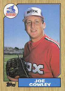 1987 Topps Baseball Joe Cowley #27