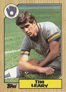 1987 Topps Baseball Tim Leary #32
