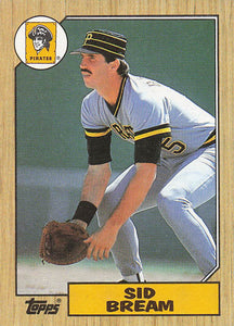 1987 Topps Baseball Sid Bream #35