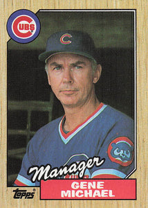 1987 Topps Baseball Gene Michael #43