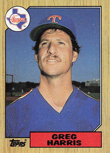 1987 Topps Baseball Greg Harris #44