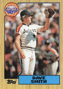 1987 Topps Baseball Dave Smith #50