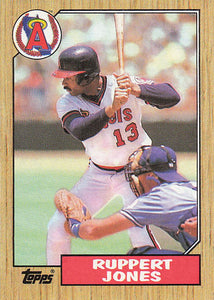 1987 Topps Baseball Ruppert Jones #53