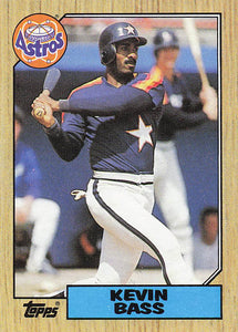 1987 Topps Baseball Kevin Bass #85