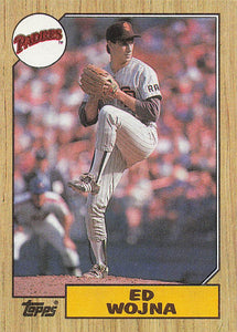 1987 Topps Baseball Ed Wojna #88