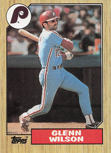 1987 Topps Baseball Glenn Wilson #97