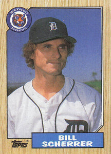 1987 Topps Baseball Bill Scherrer #98