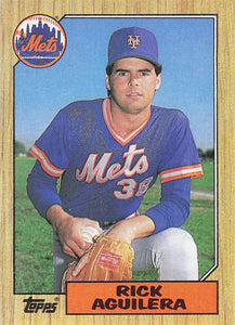 1987 Topps Baseball Rick Aguilera #103