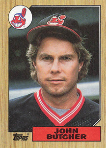 1987 Topps Baseball John Butcher #107