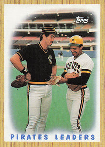 1987 Topps Baseball Pirates Leaders #131