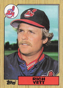 1987 Topps Baseball Rich Yett #134