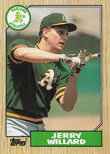 1987 Topps Baseball Jerry Willard #137