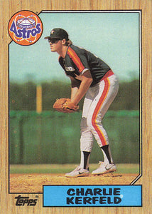 1987 Topps Baseball Charlie Kerfeld #145