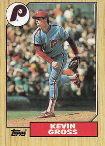 1987 Topps Baseball Kevin Gross #163