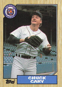 1987 Topps Baseball Chuck Cary #171