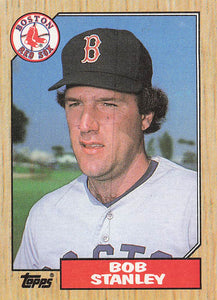 1987 Topps Baseball Bob Stanley #175