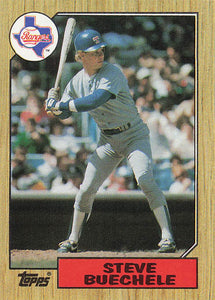 1987 Topps Baseball Steve Buechele #176