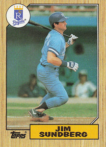 1987 Topps Baseball Jim Sundberg #190