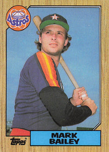 1987 Topps Baseball Mark Bailey #197