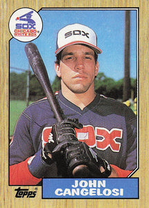 1987 Topps Baseball John Cangelosi #201