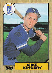 1987 Topps Baseball Mike Kingery #203