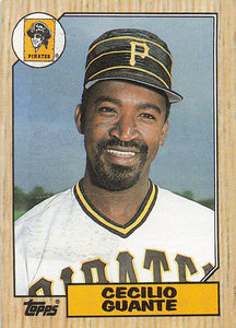 1987 Topps Baseball Cecilio Guante #219