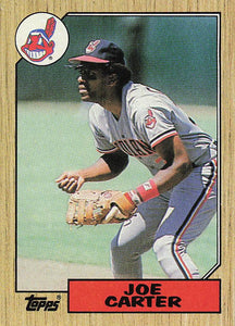 1987 Topps Baseball Joe Carter #220