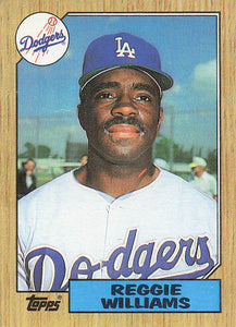 1987 Topps Baseball Reggie Williams #232